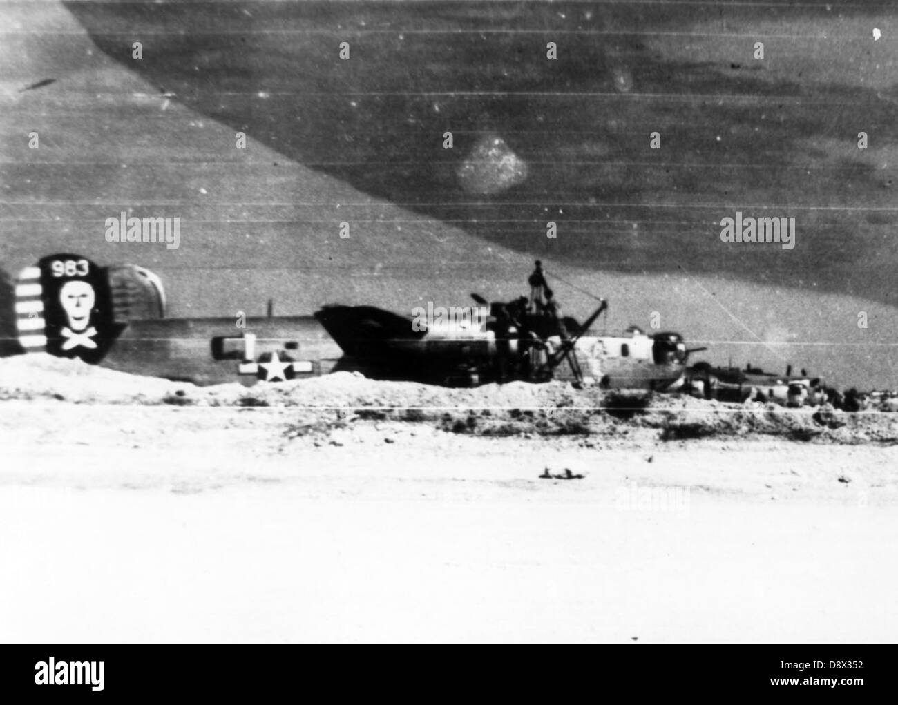 Consolidated B-24J, 90th BG Stock Photo