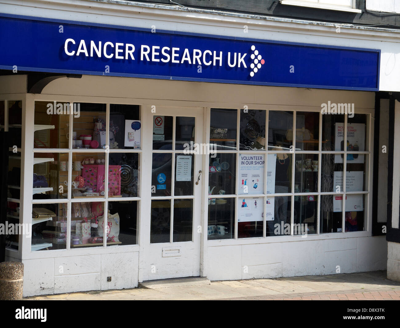 Cancer Research charity shop UK Stock Photo Alamy