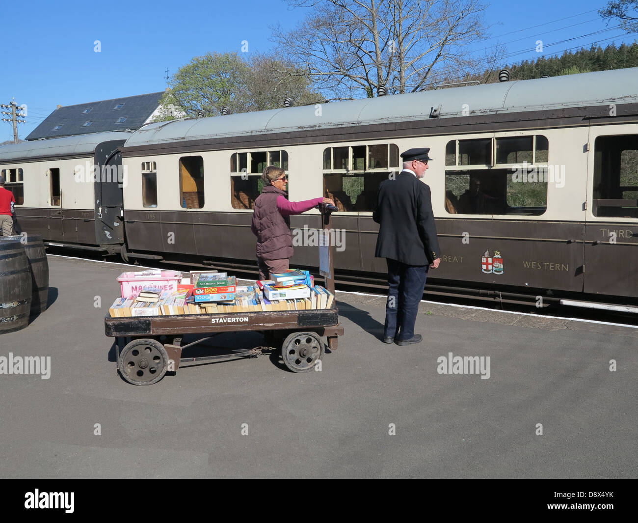 Staverton railway station hires stock photography and images Alamy