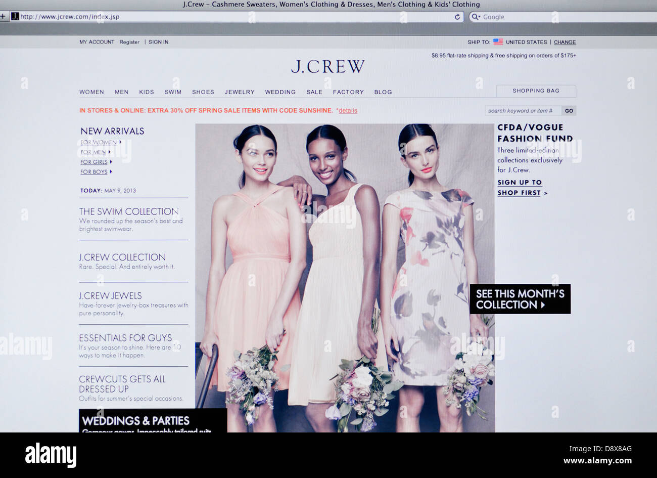 shine clothing website