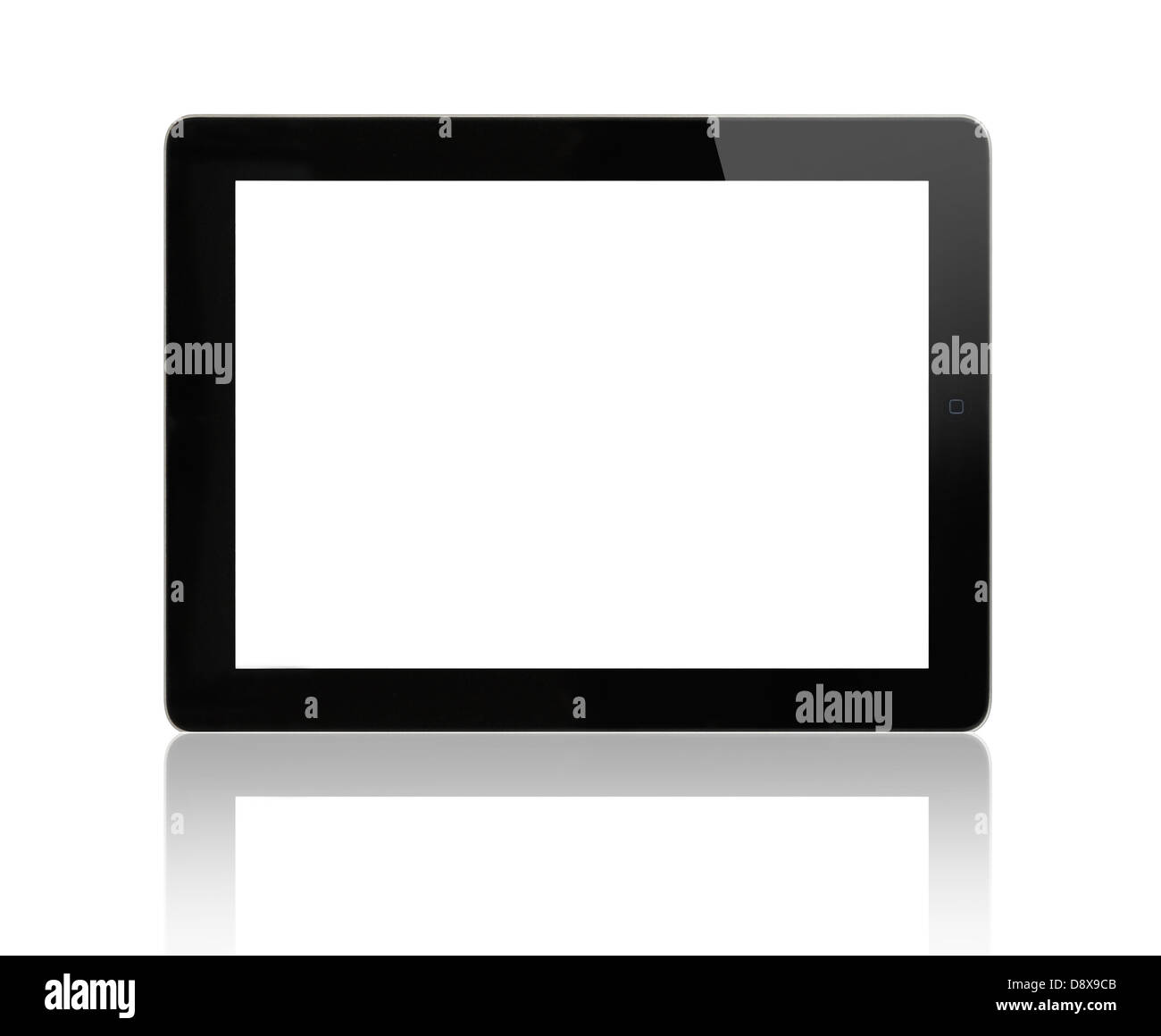 iPad with blank screen Stock Photo Alamy