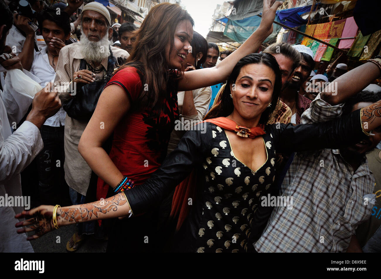 The Urs (death anniversary) of the Sufi saint Moin-ud-din Chisti in Ajmer Stock Photo