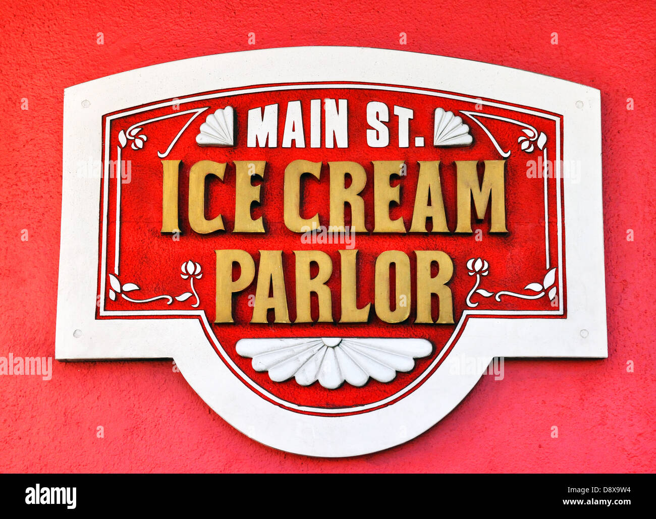 ice-cream-parlor-sign-stock-photo-alamy