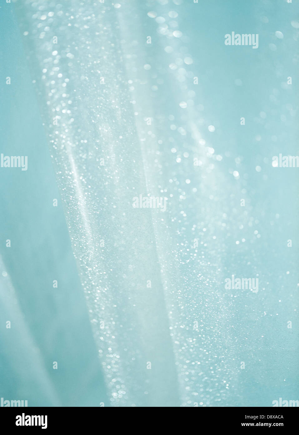 Textiles with tinsel. Stock Photo