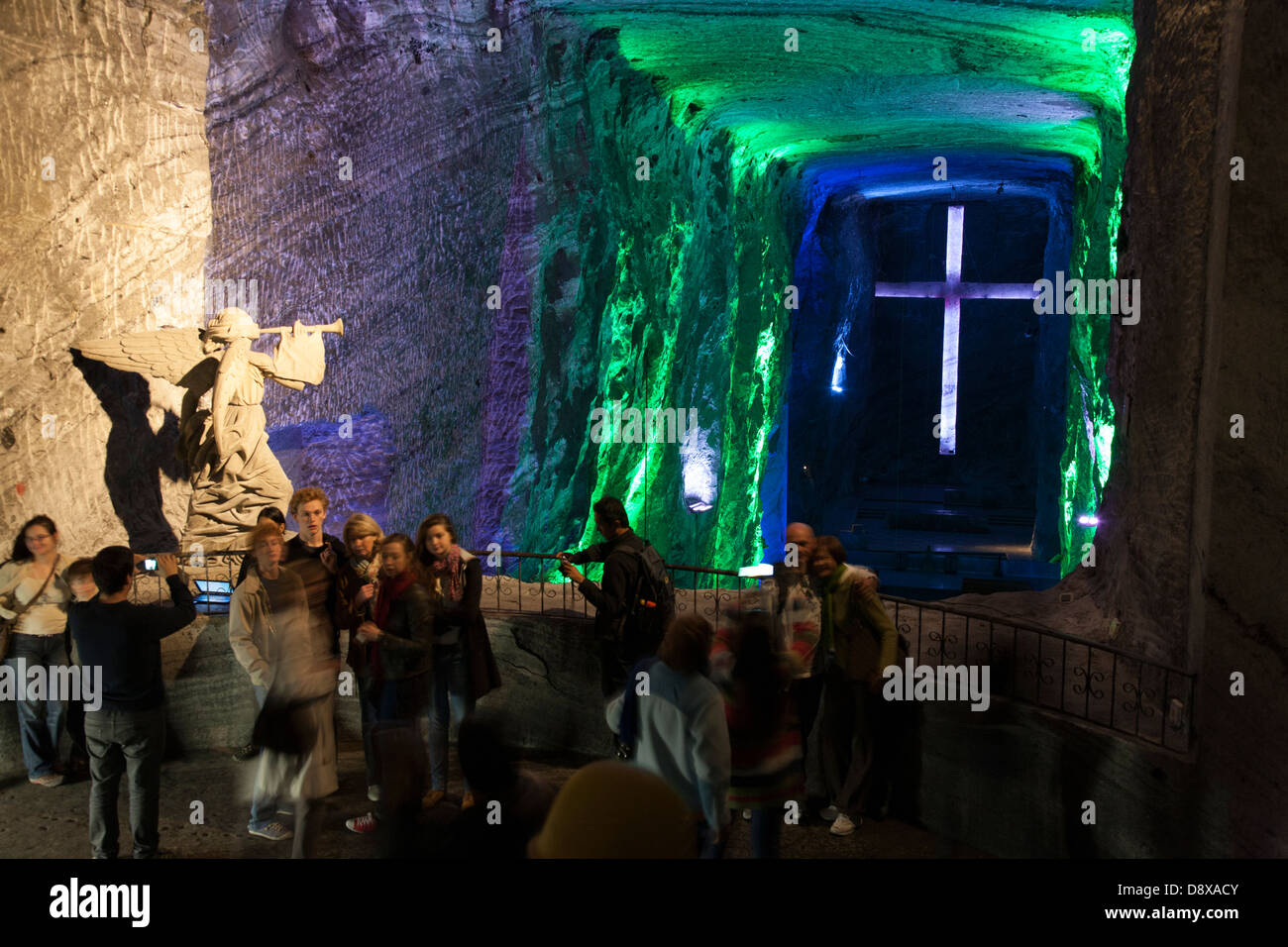 Catedral de Sal, The Salt Cathedral, Zipaquira, near Bogota, Colombia Stock Photo