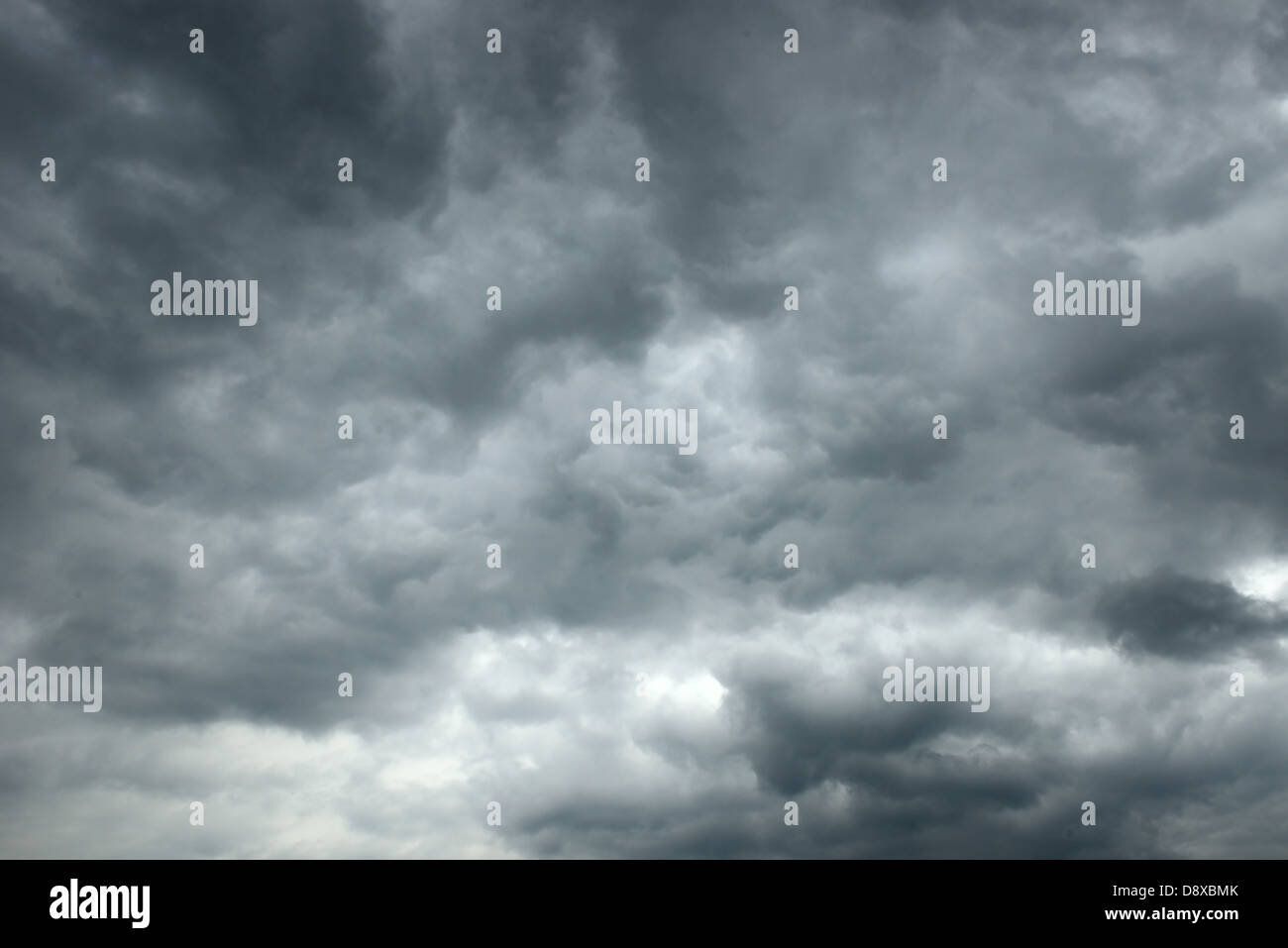 a dramatic sky scape of stormy skies Stock Photo