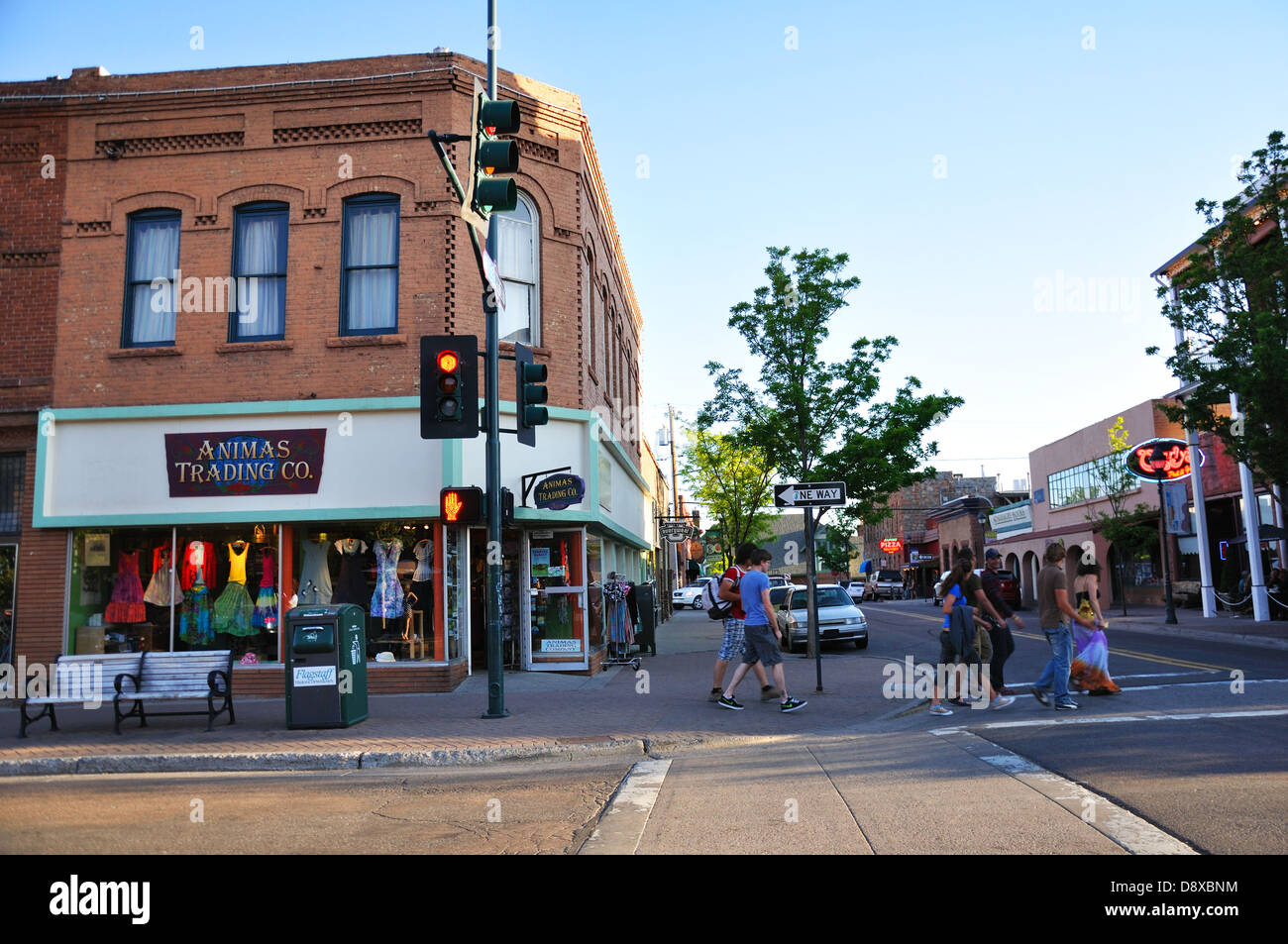 Downtown Flagstaff, Arizona, USA Stock Photo - Alamy