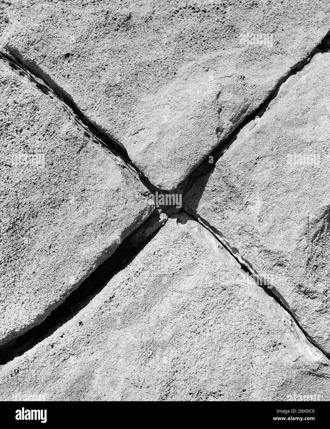 Rock face, full frame Stock Photo