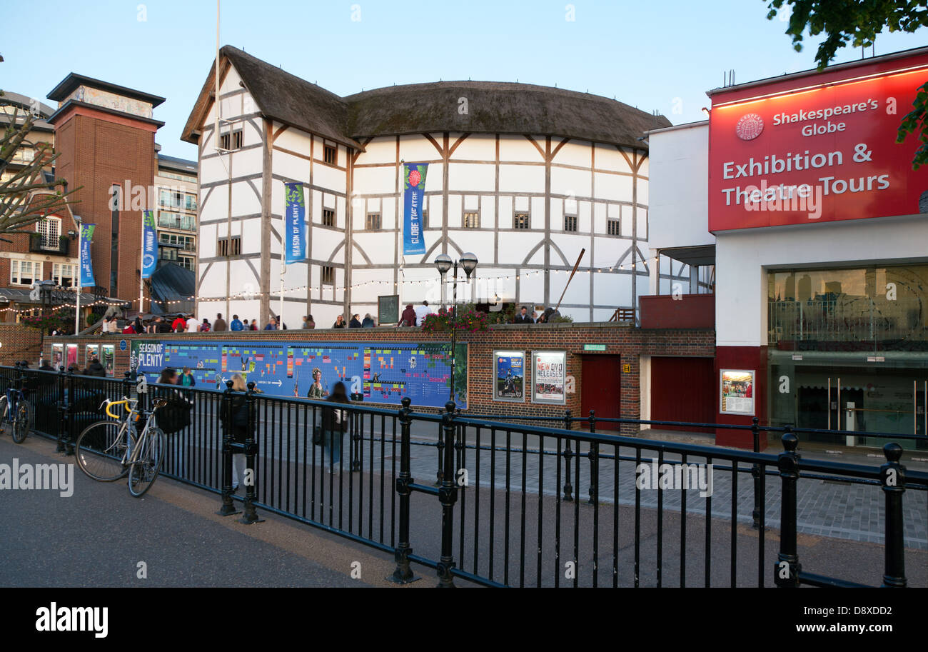 Globe Theater London UK Stock Photo
