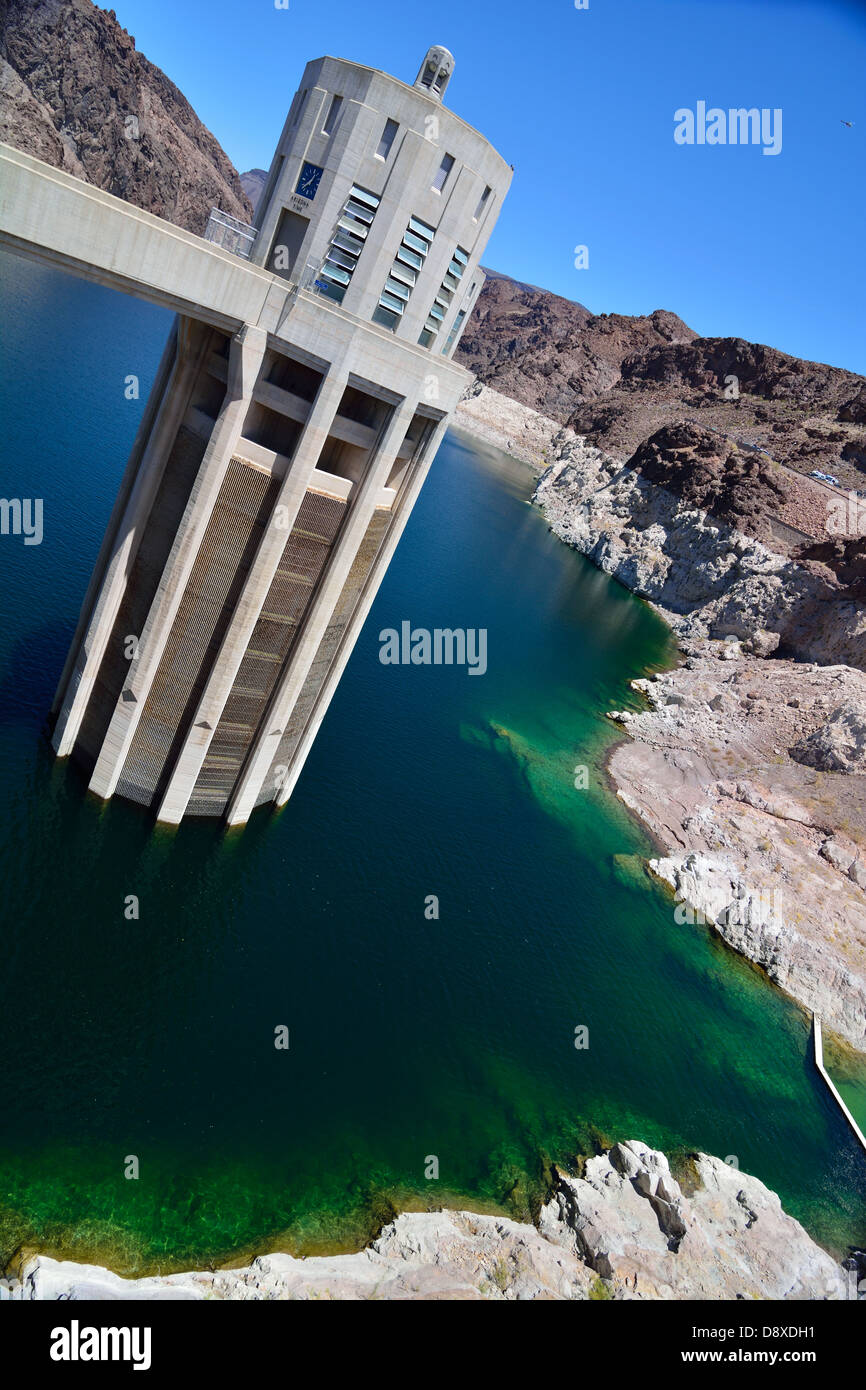 Lake Mead Dam in Arizona/Nevada Stock Photo Alamy