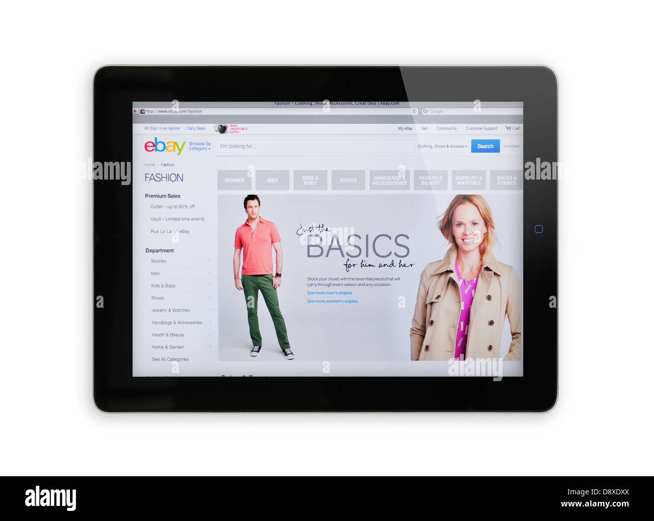 Ebay screenshot Cut Out Stock Images & Pictures - Alamy