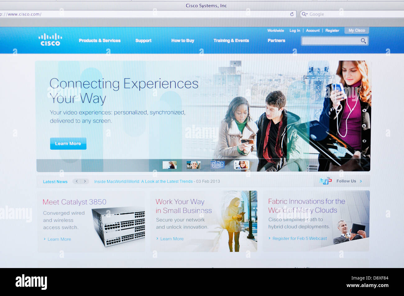 Websit Like Cisco Cisco networking equipment hi-res stock photography and images - Alamy