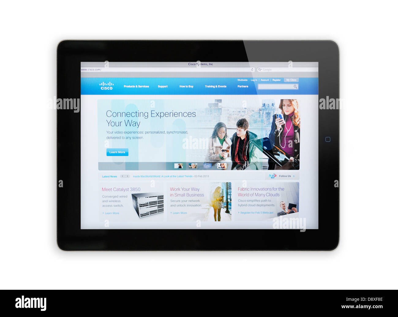 Websit Like Cisco Cisco Systems websiteon iPad - Multinational corporation that designs ...