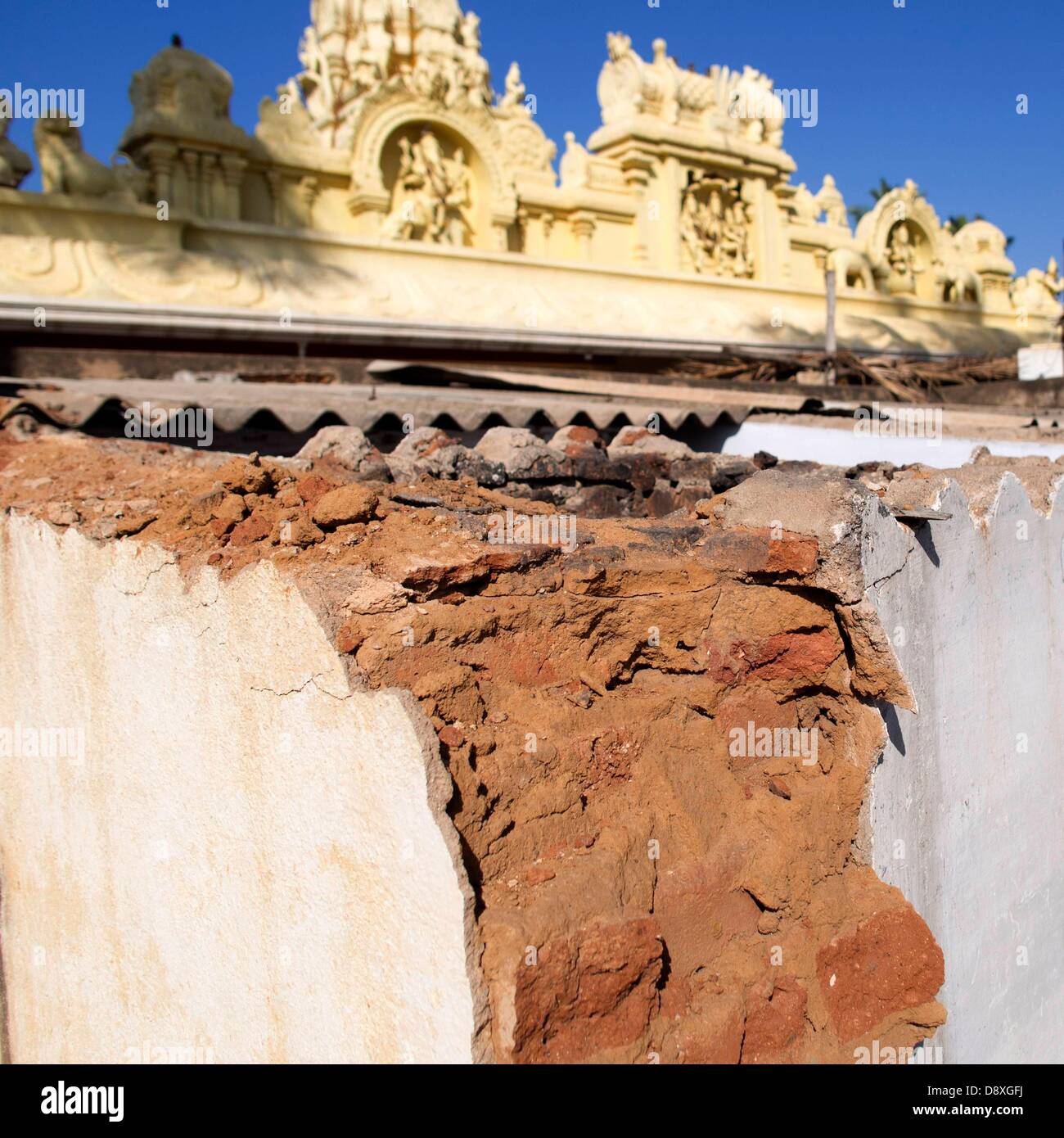 Nov 09, 2012 Bangalore, Karnataka, India Demolished walls of a