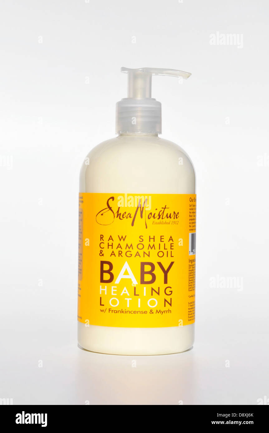 Shea butter baby lotion Stock Photo Alamy