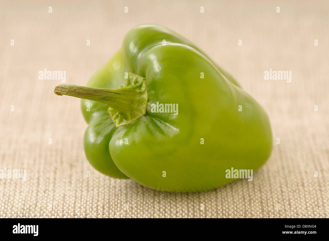 Whole green pepper Stock Photo Alamy