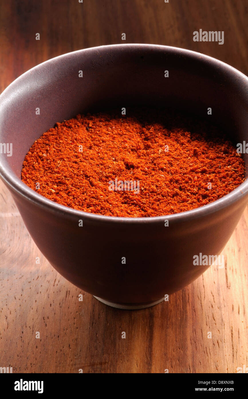 Red curry powder Stock Photo Alamy