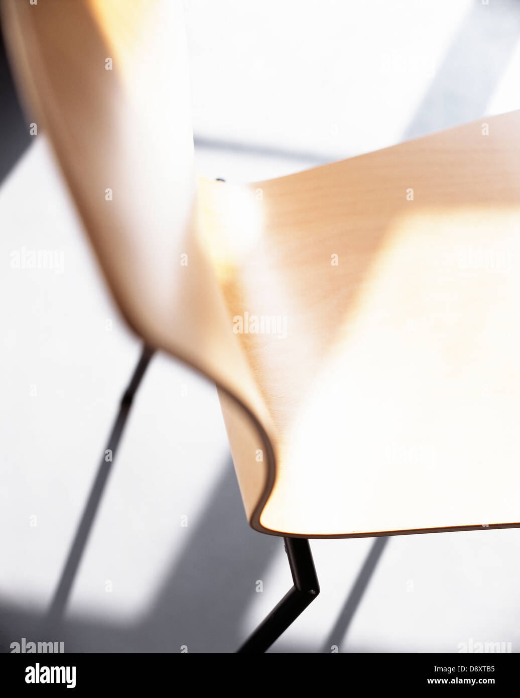 Empty wooden chair indoors hi-res stock photography and images - Alamy