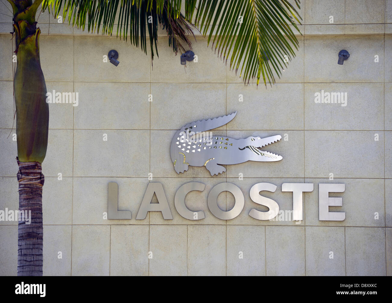 Lacoste boutique, noble shopping street rodeo drive, Beverly Hills, Los  Angeles, California, the United States of America, the U Stock Photo - Alamy