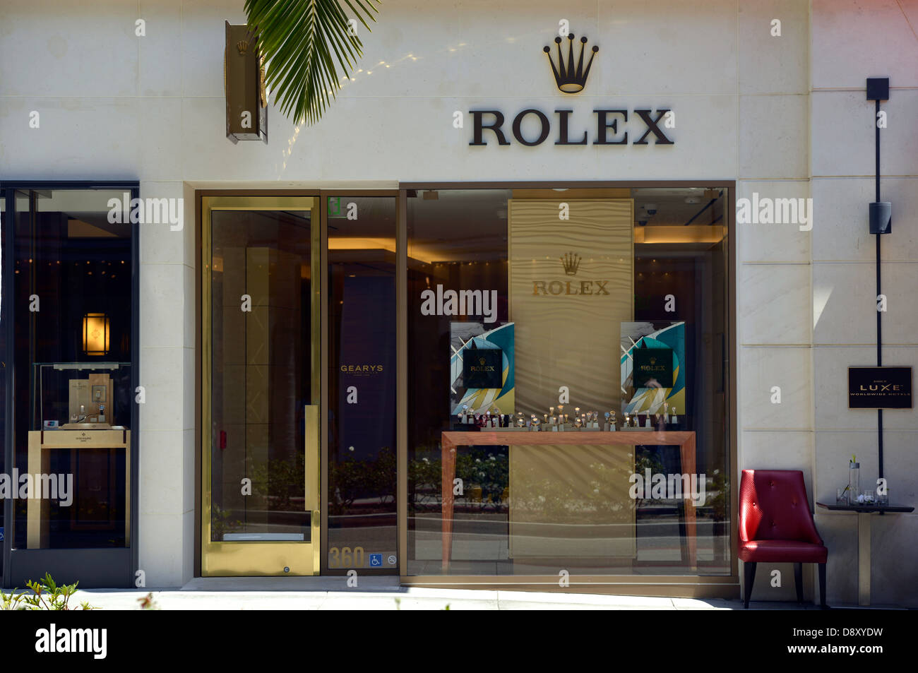 Rolex boutique, noble shopping street rodeo drive, Beverly Hills, Los  Angeles, California, the United States of America, the USA Stock Photo -  Alamy