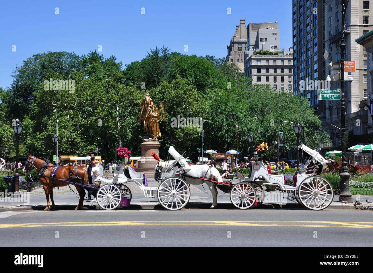 New york city horse drawn hi-res stock photography and images - Alamy