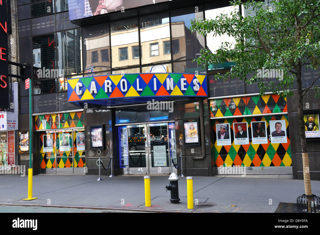 Carolines comedy theater, New York City, USA Stock Photo