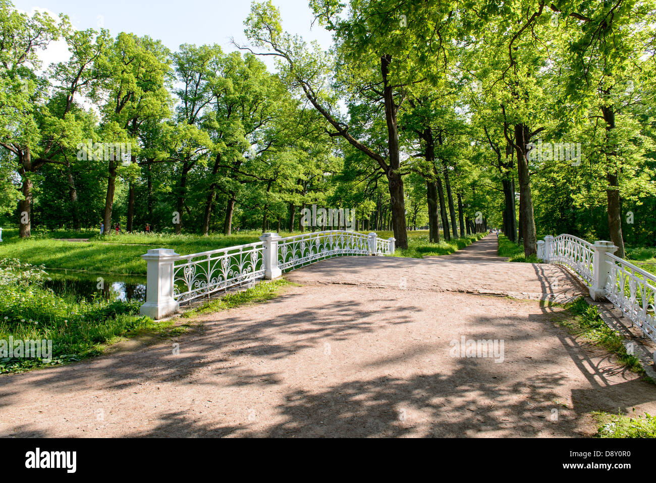 Catherine park, Pushkin Stock Photo Alamy