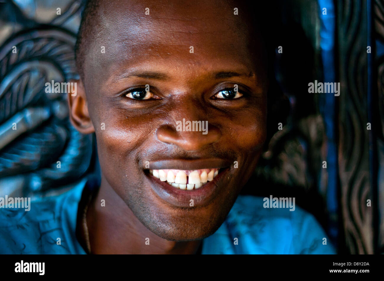 vendor at centre for national culture or arts centre, accra, ghana, africa Stock Photo