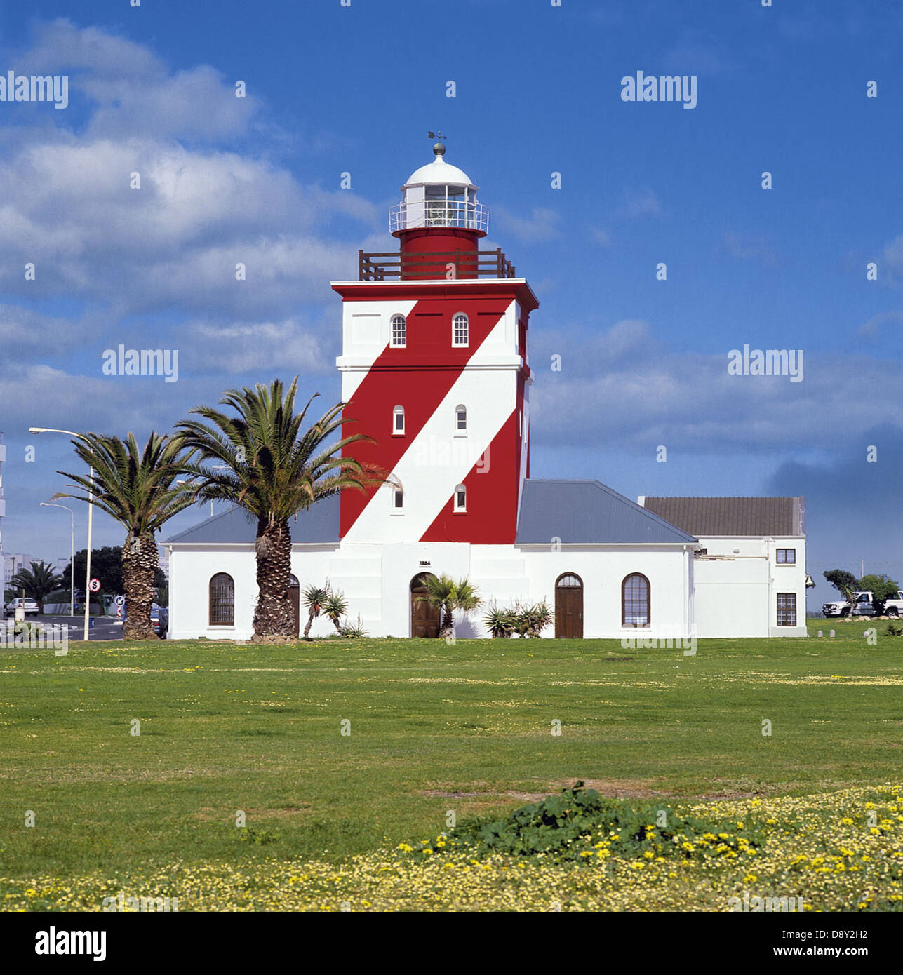 Mouille Point Lighthouse, Green Point, Cape Peninsula, Western Cape