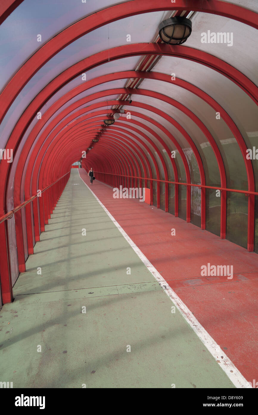SECC Tunnel, Walkway, Glasgow, Scotland, UK Stock Photo Alamy