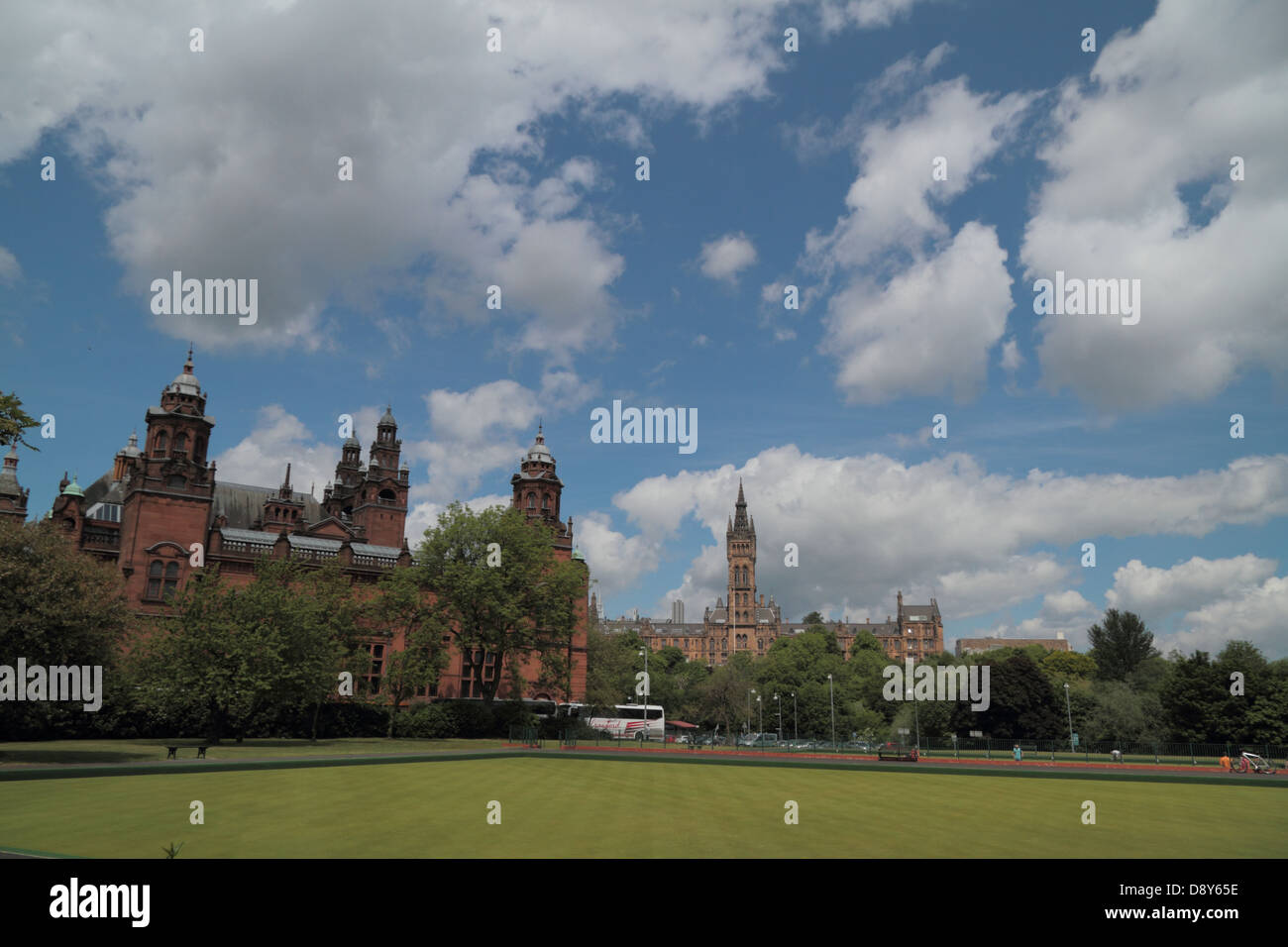 Kelvingrove Park, Glasgow, Scotland, UK Stock Photo