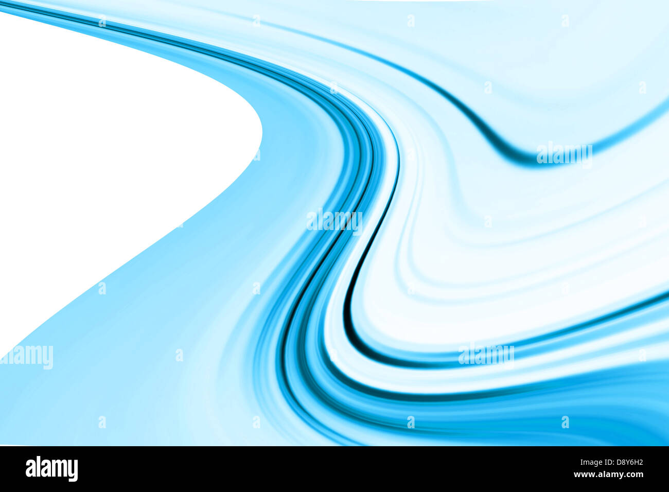 abstract blue wavy background Stock Photo - Alamy