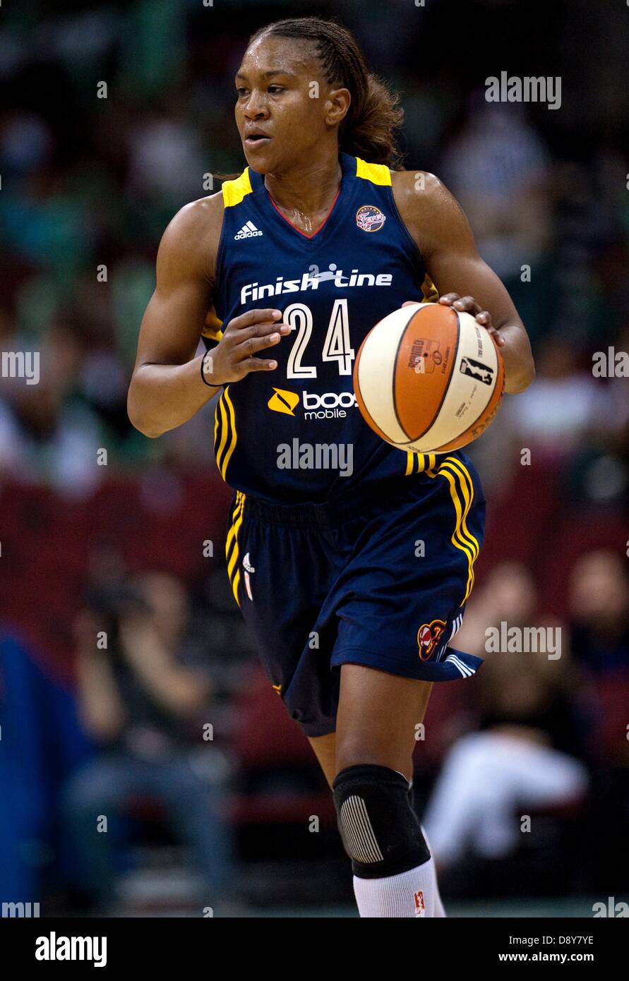 Tamika Catchings Indiana Fever 2009 WNBA All Star Game adidas