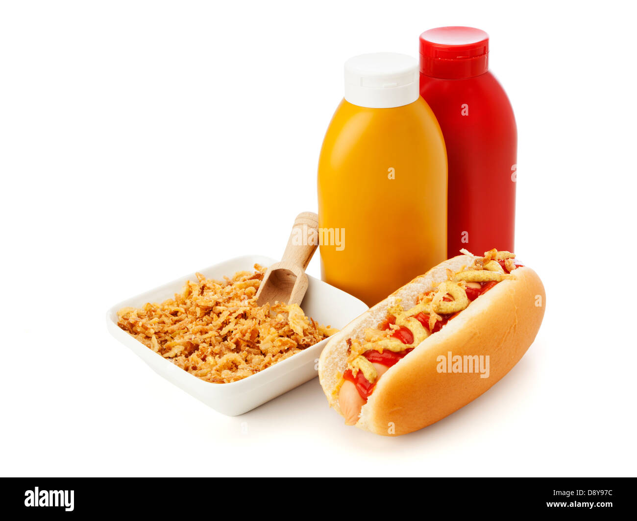 Hot dog ingredients Cut Out Stock Images Pictures Alamy