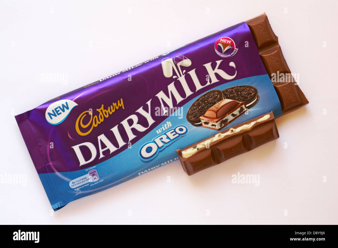 Cadbury dairy milk oreo chocolate bar hires stock photography and