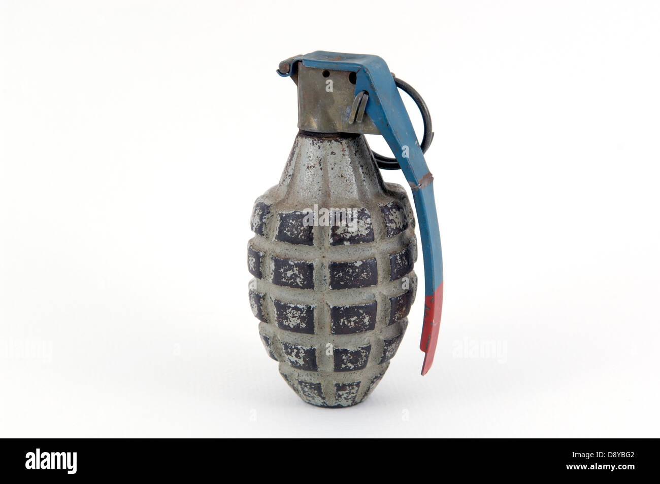 World War II hand grenade used for training Stock Photo
