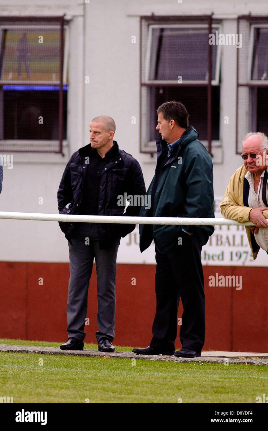Kelty, Fife, Scotland, UK. 5th June 2013. Kelty's new management team
