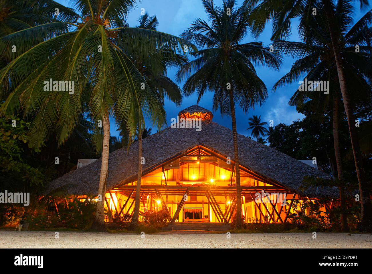 Coral-Eye, Reef Research Outpost, Bangka Island, Sulawesi, Indonesia Stock Photo