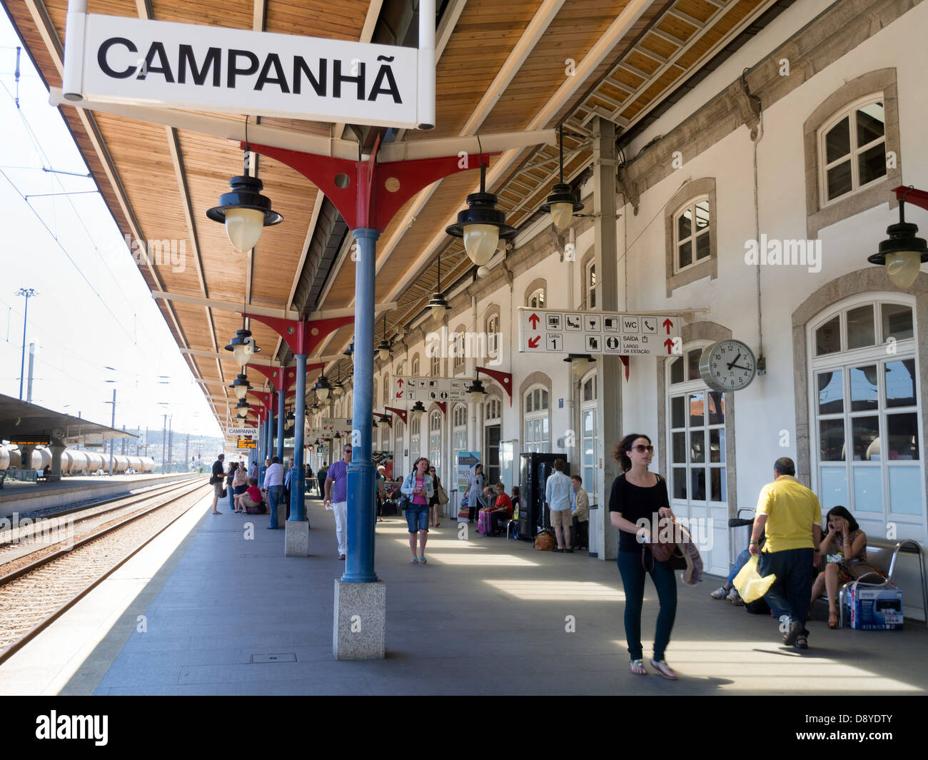 Campanhã railway station in Porto, northern Portugal, Europe Stock Photo -  Alamy