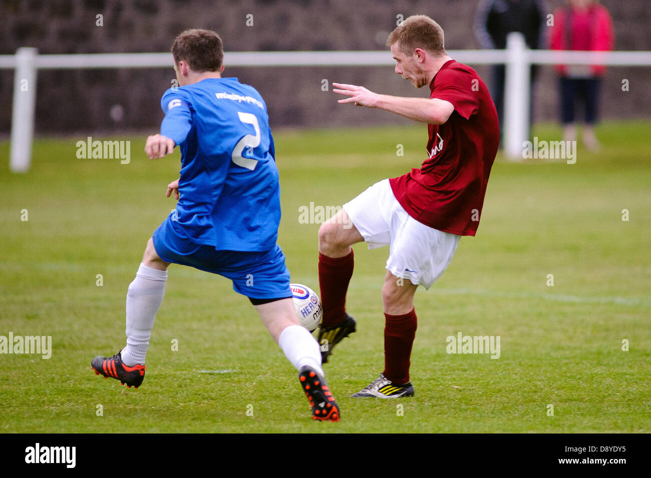 Kelty, Fife, Scotland, UK. 5th June 2013. Stuart Cargill shoots during the East Region Super