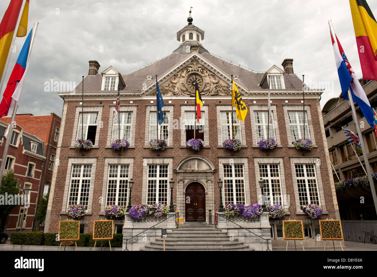 Mayors Office Town Hall Hasselt Belgium Europe EU Stock Photo