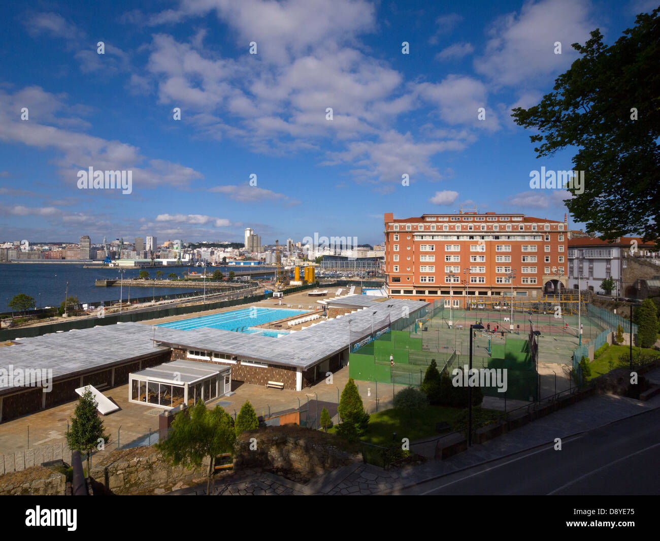 Hotel Hesperia Finisterre In La Coruna Galicia Spain Europe Stock Photo Alamy