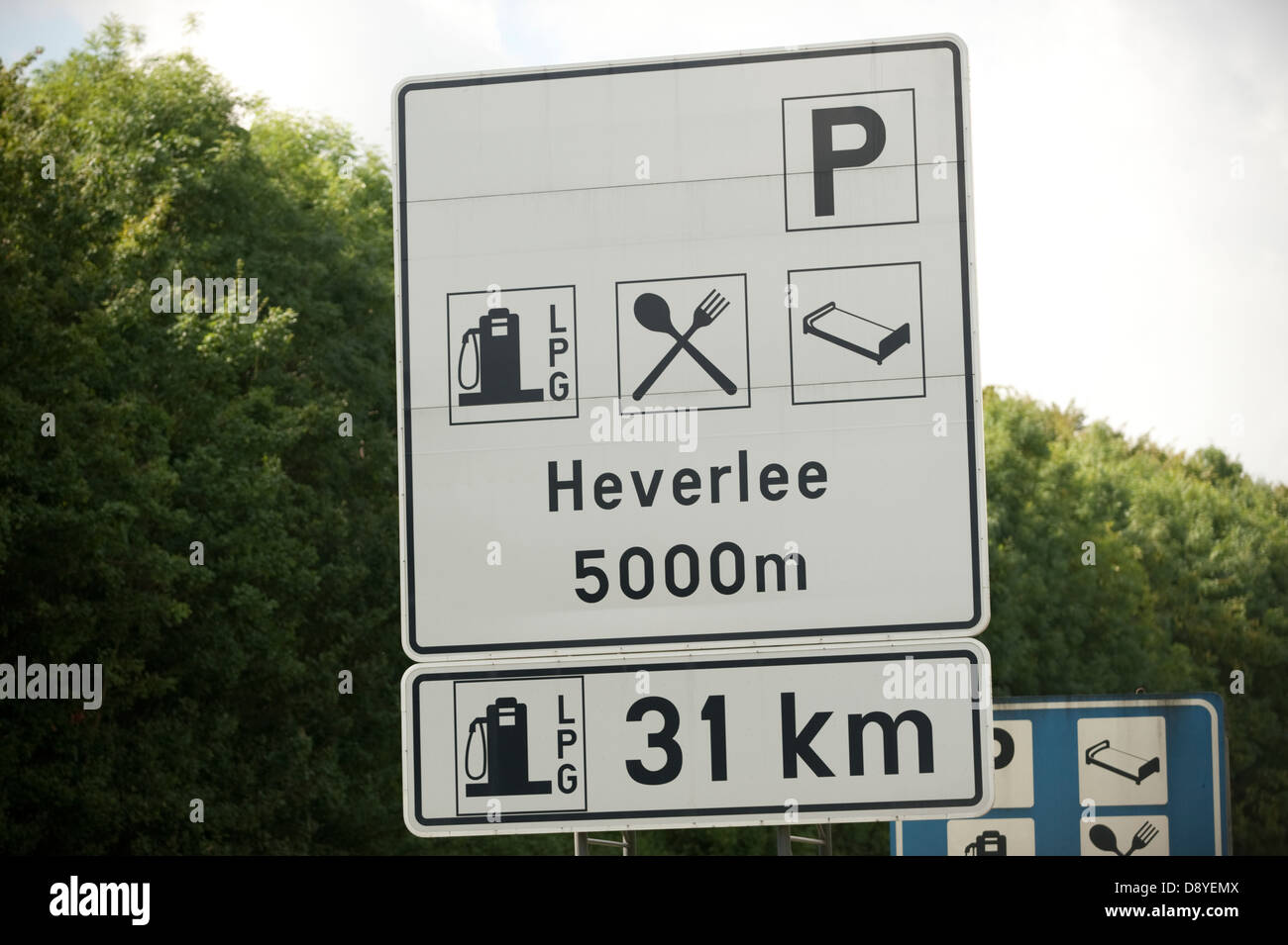 Heverlee Rest Area Leuven Belgium Europe Stock Photo