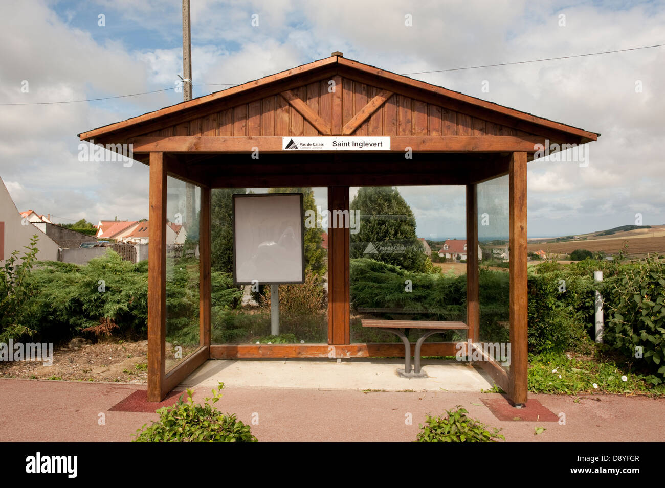 Wooden Bus Shelter High Resolution Stock Photography and Images - Alamy