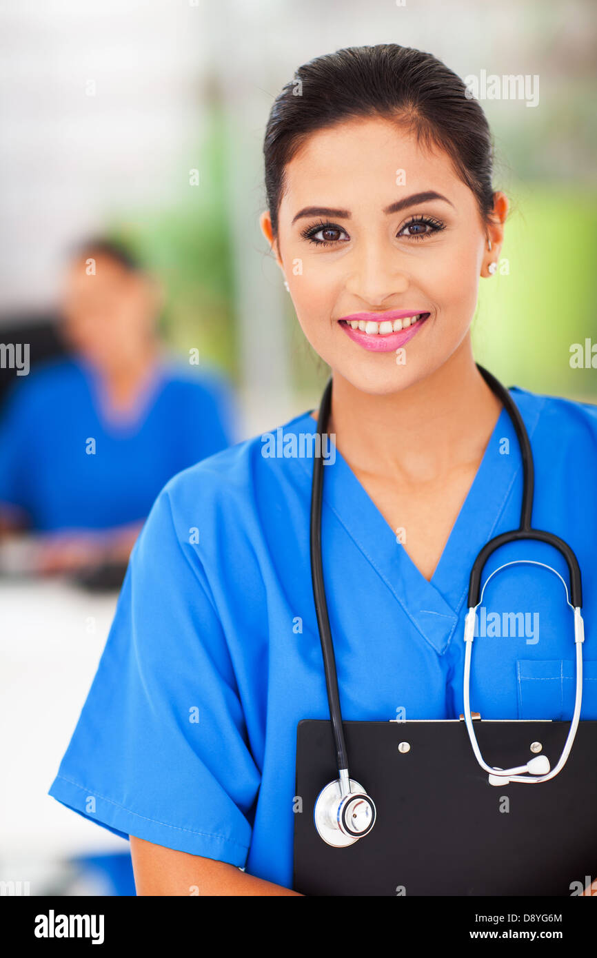 young female medical nurse in the office Stock Photo Alamy