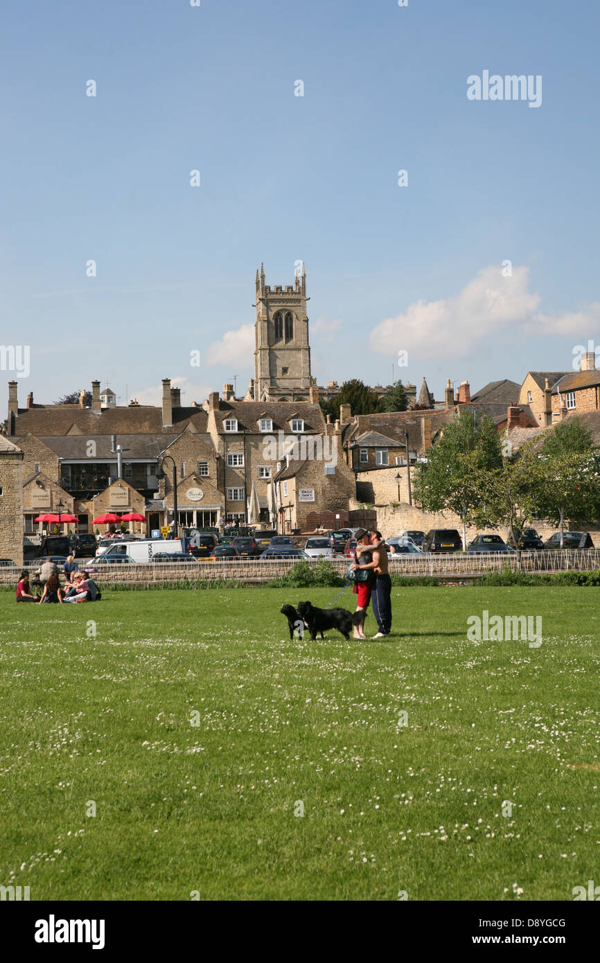 Stamford Lincolnshire England Stock Photo Alamy