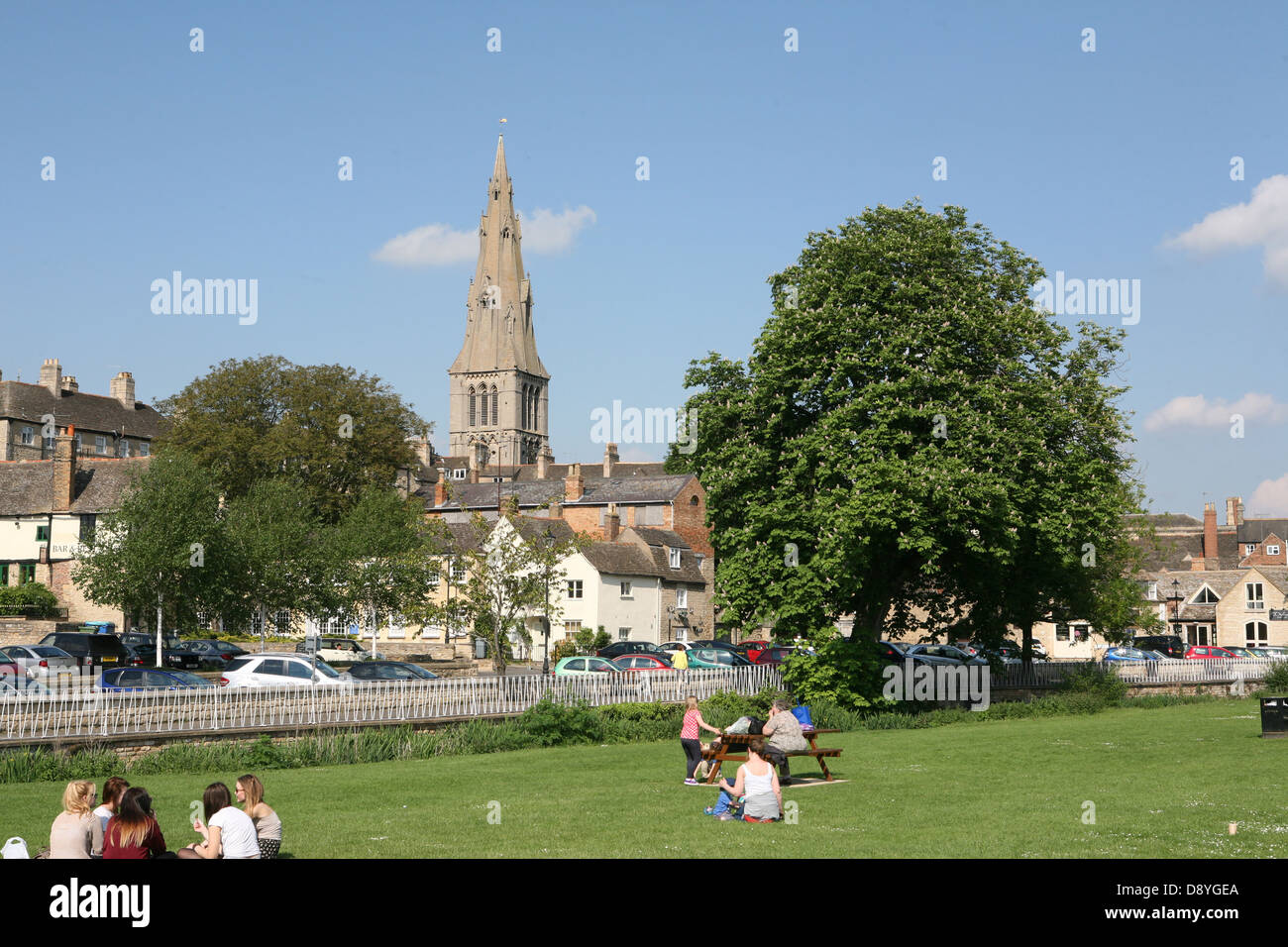 Stamford Lincolnshire England Stock Photo Alamy