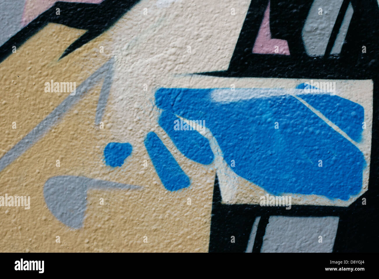 Graffiti on a wall Stock Photo
