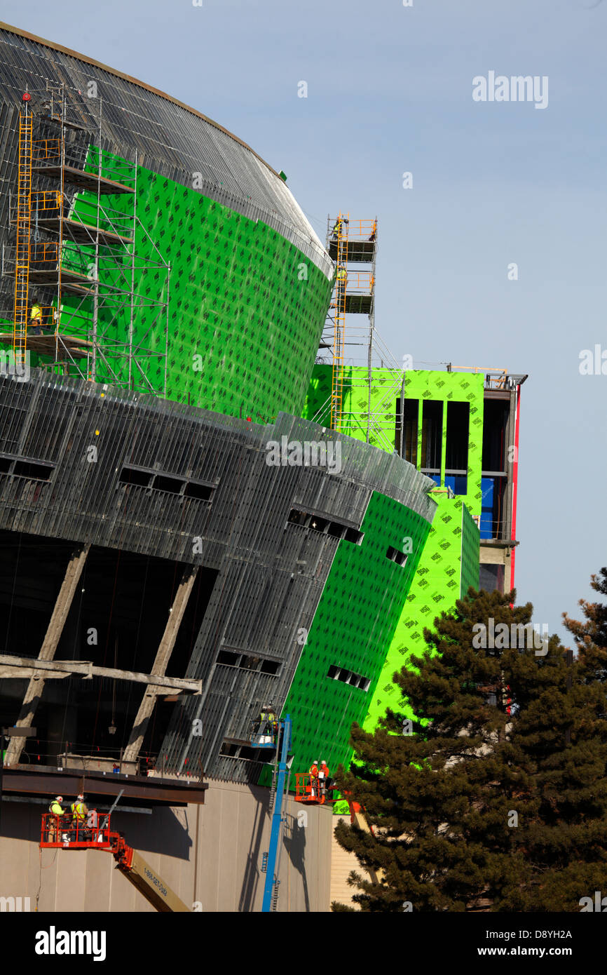Pinnacle Bank Arena Under Construction Stock Photo 57154450 Alamy