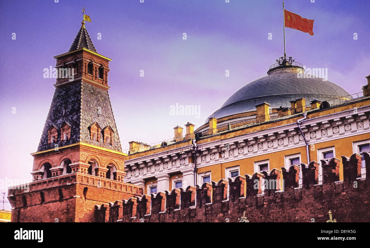 May 4, 1988 - Moscow, RU - In this view from Red Square the Senate ...